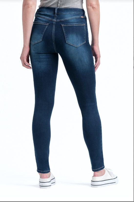1822 Denim Women's 30" Mid-Rise Butter Skinny Jeans - Raquel