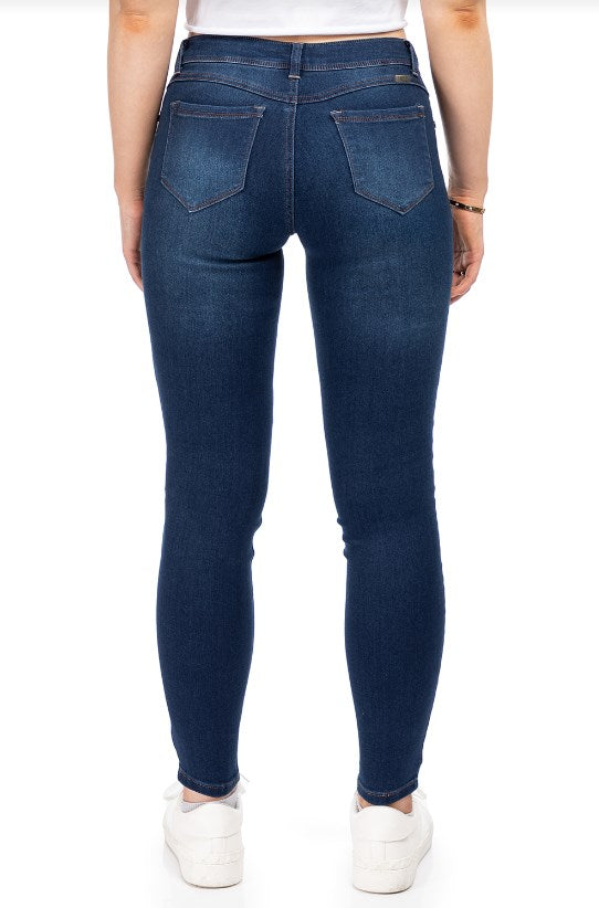 1822 Denim Women's 30" Mid-Rise Butter Skinny Jeans - Ziggy