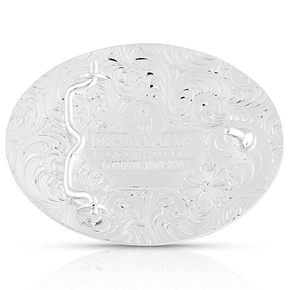 Montana Silversmiths Lone Star Texas State Filligree Buckle