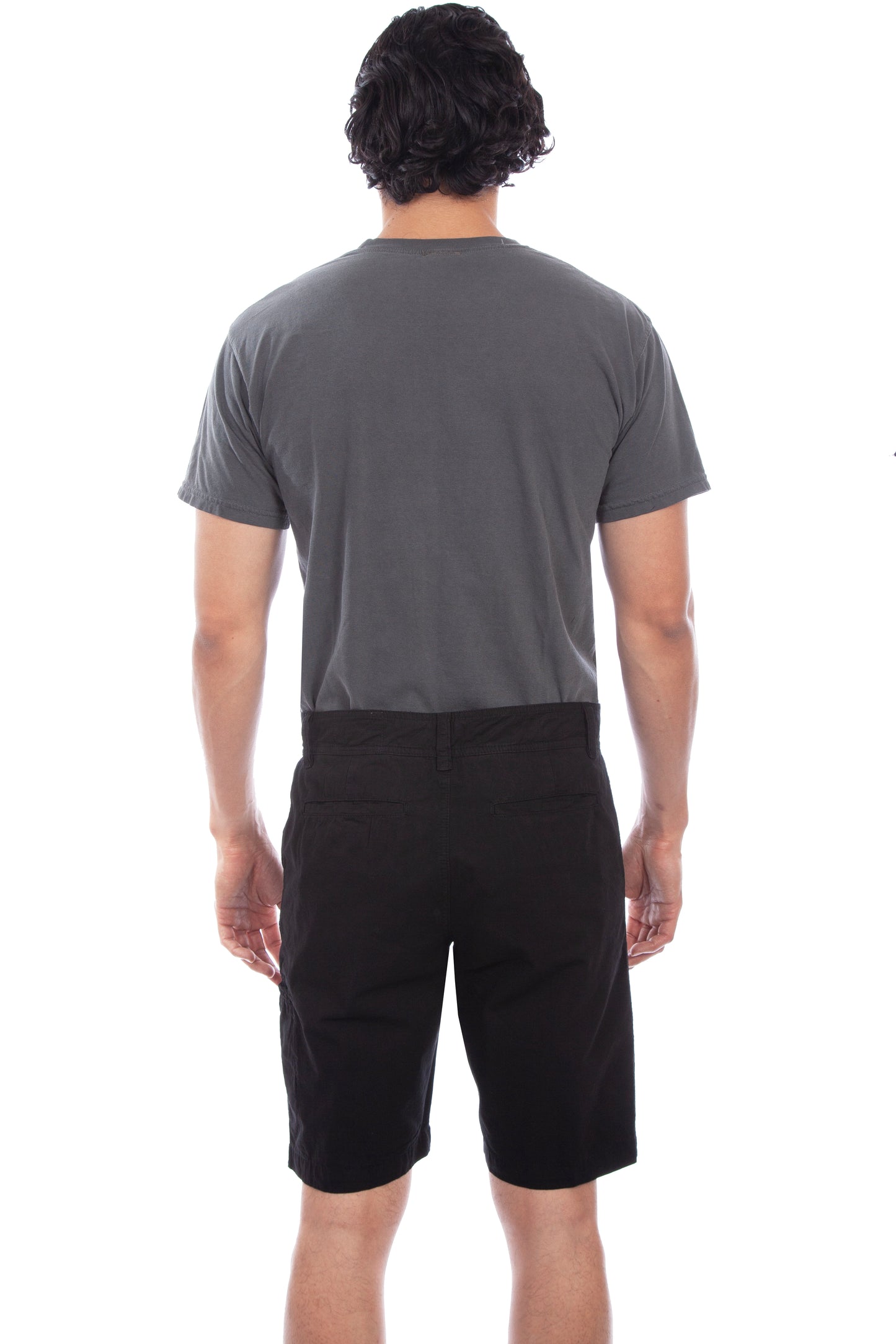 Scully Western Men's On Point Cotton Shorts in Black