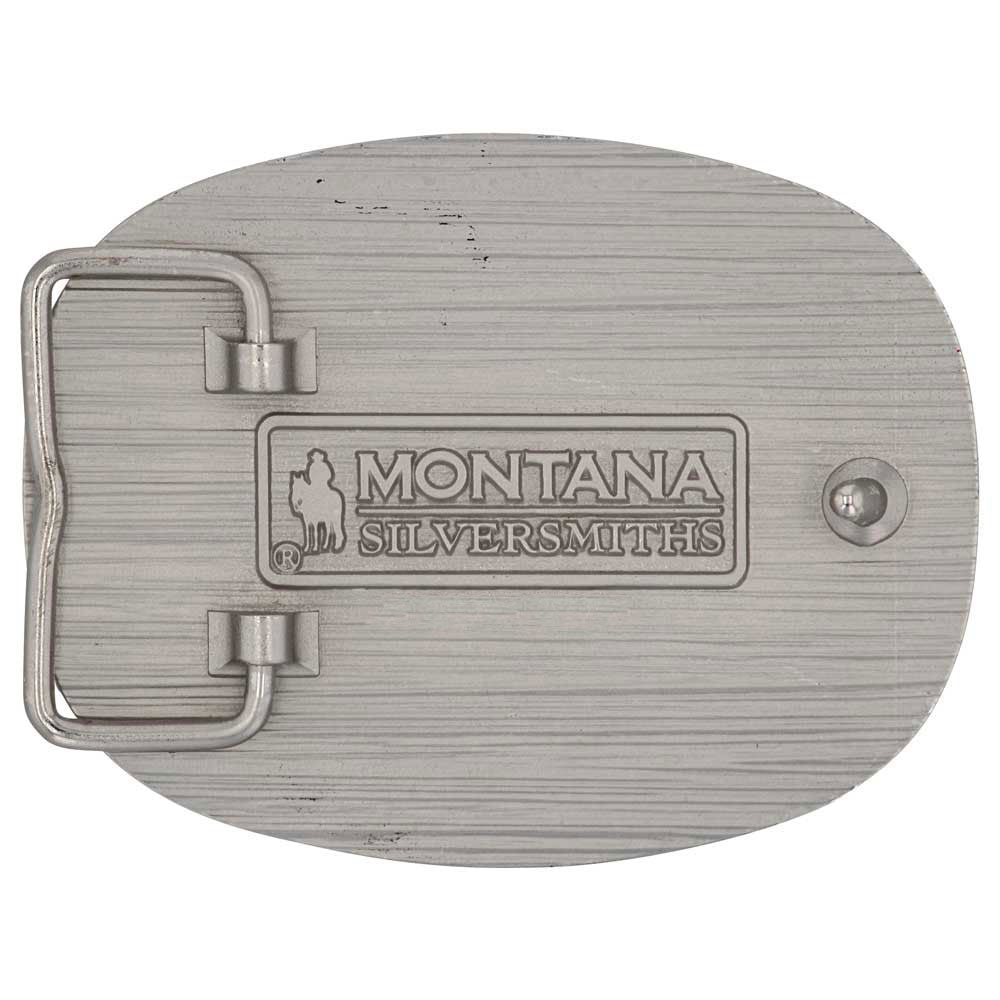 Montana Silversmiths Don'T Tread On Me Roped Attitude Buckle