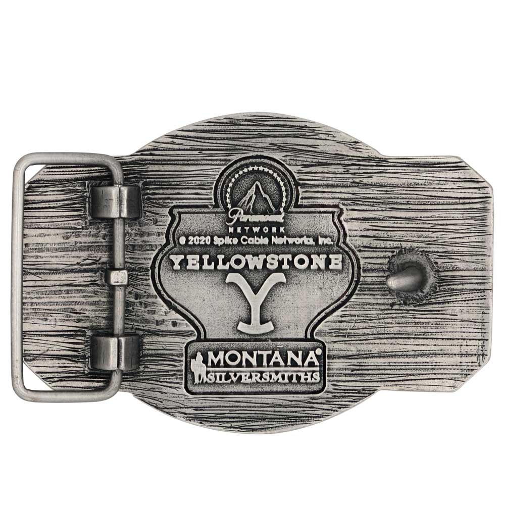 Montana Silversmiths The Dutton Ranch Attitude Belt Buckle