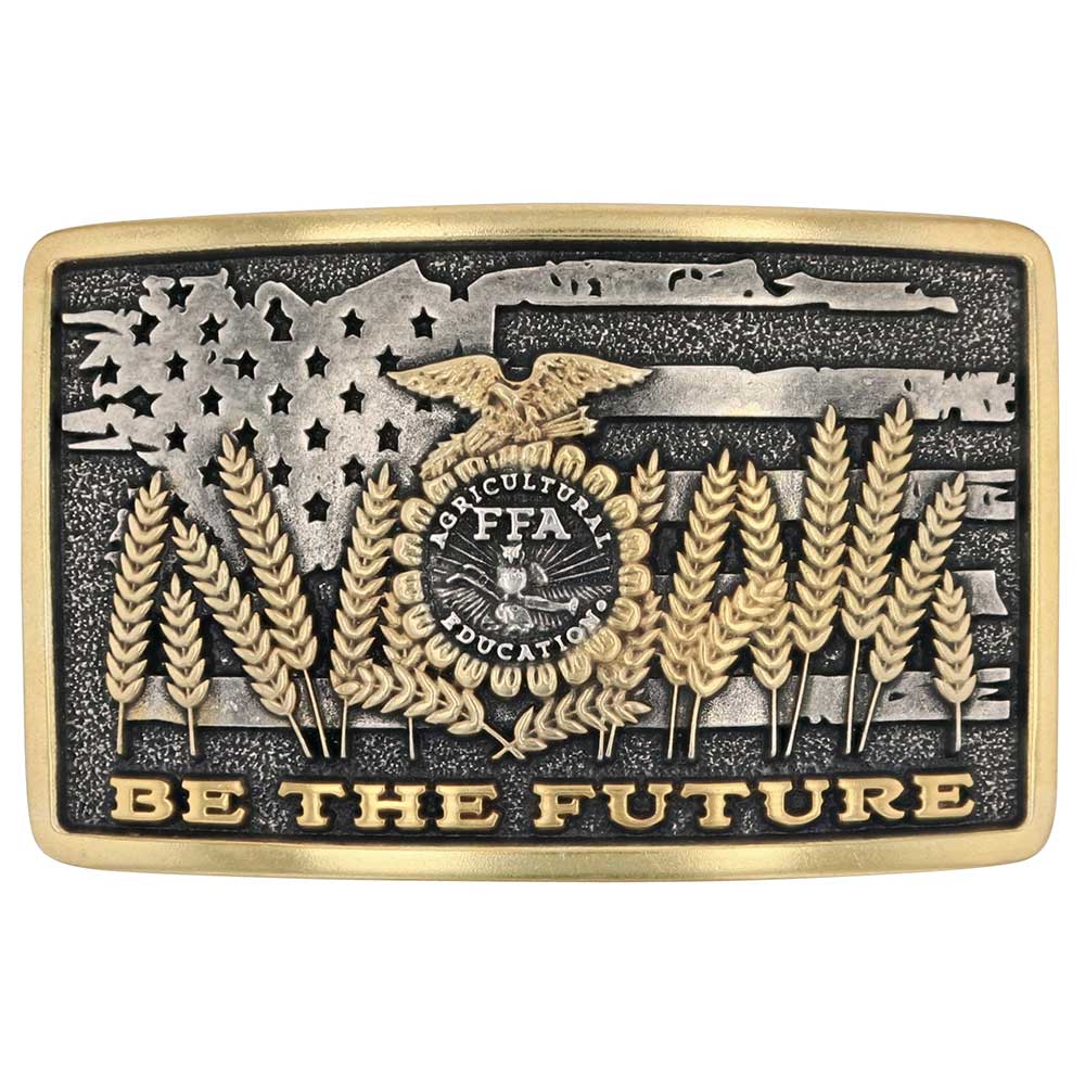 Montana Silversmiths Be the Future FFA Attitude Buckle