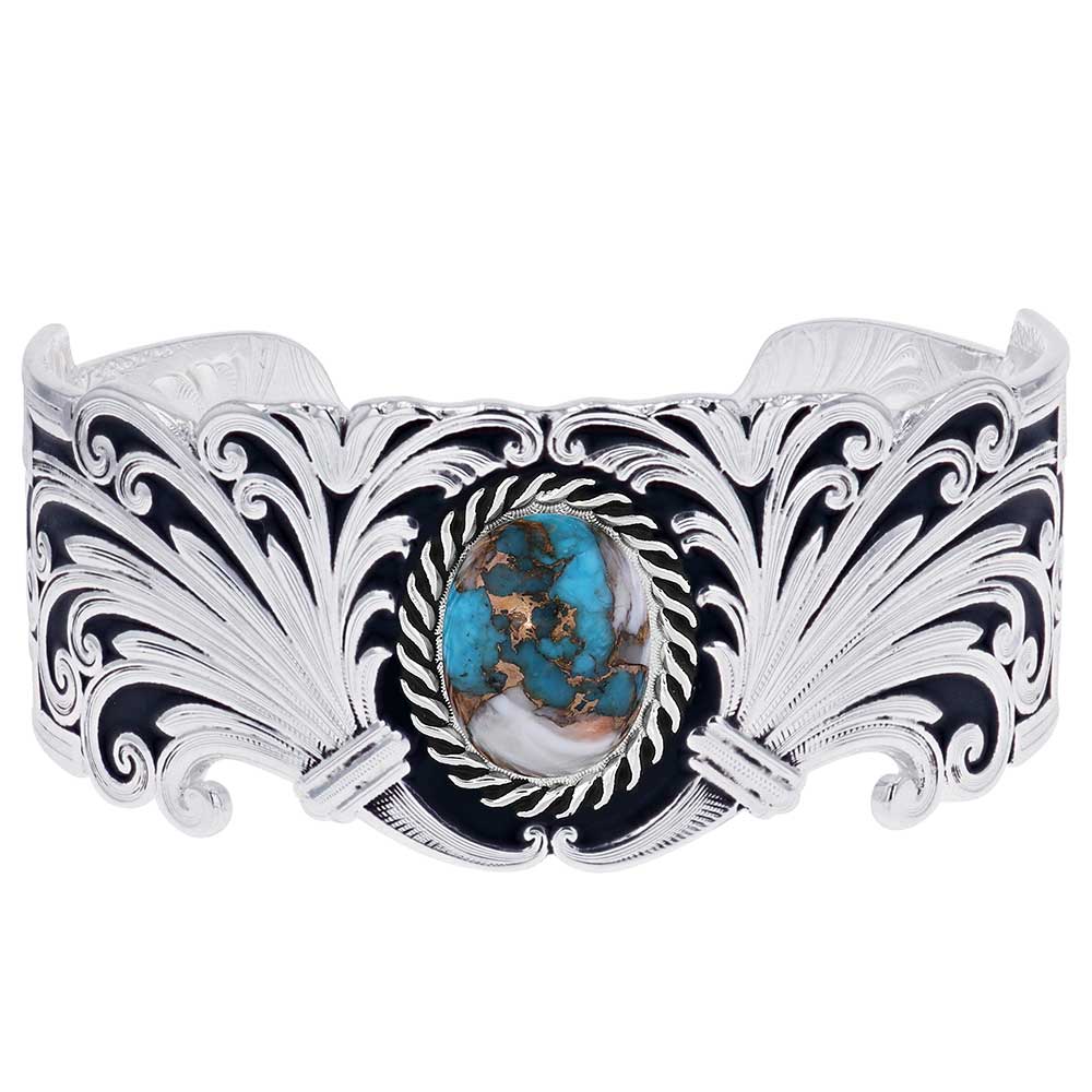 Montana Silversmiths Western Lifestyle Turquoise Cuff Bracelet - Prairie Duster