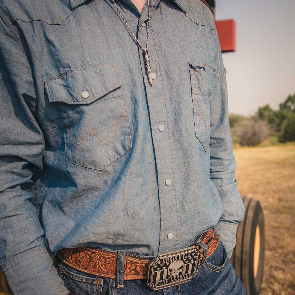 Montana Silversmiths I'Ll Cover You Sniper Bullet Necklace