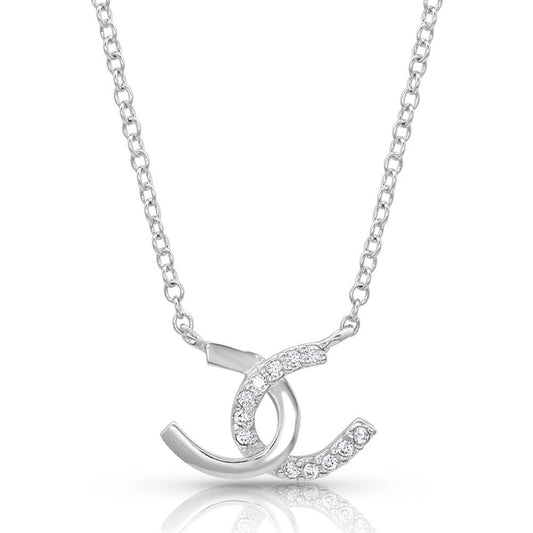 Montana Silversmiths Horseshoe Happiness Necklace