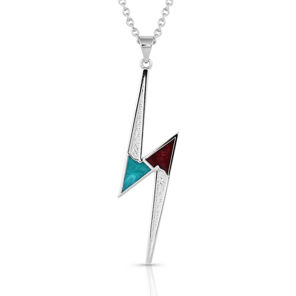 Montana Silversmiths Western Lifestyle Women's Necklace - Lightning Bolt