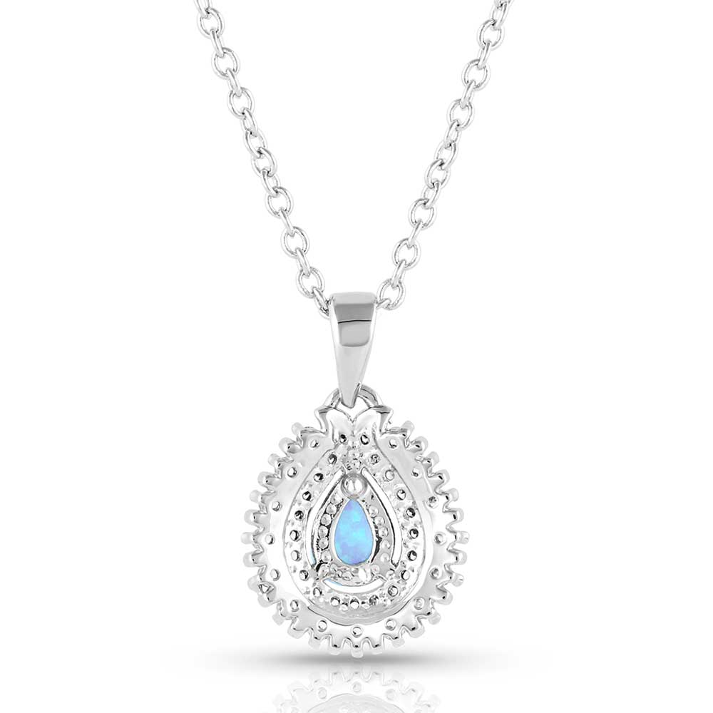 Montana Silversmiths Radiating Crystals Opal Necklace