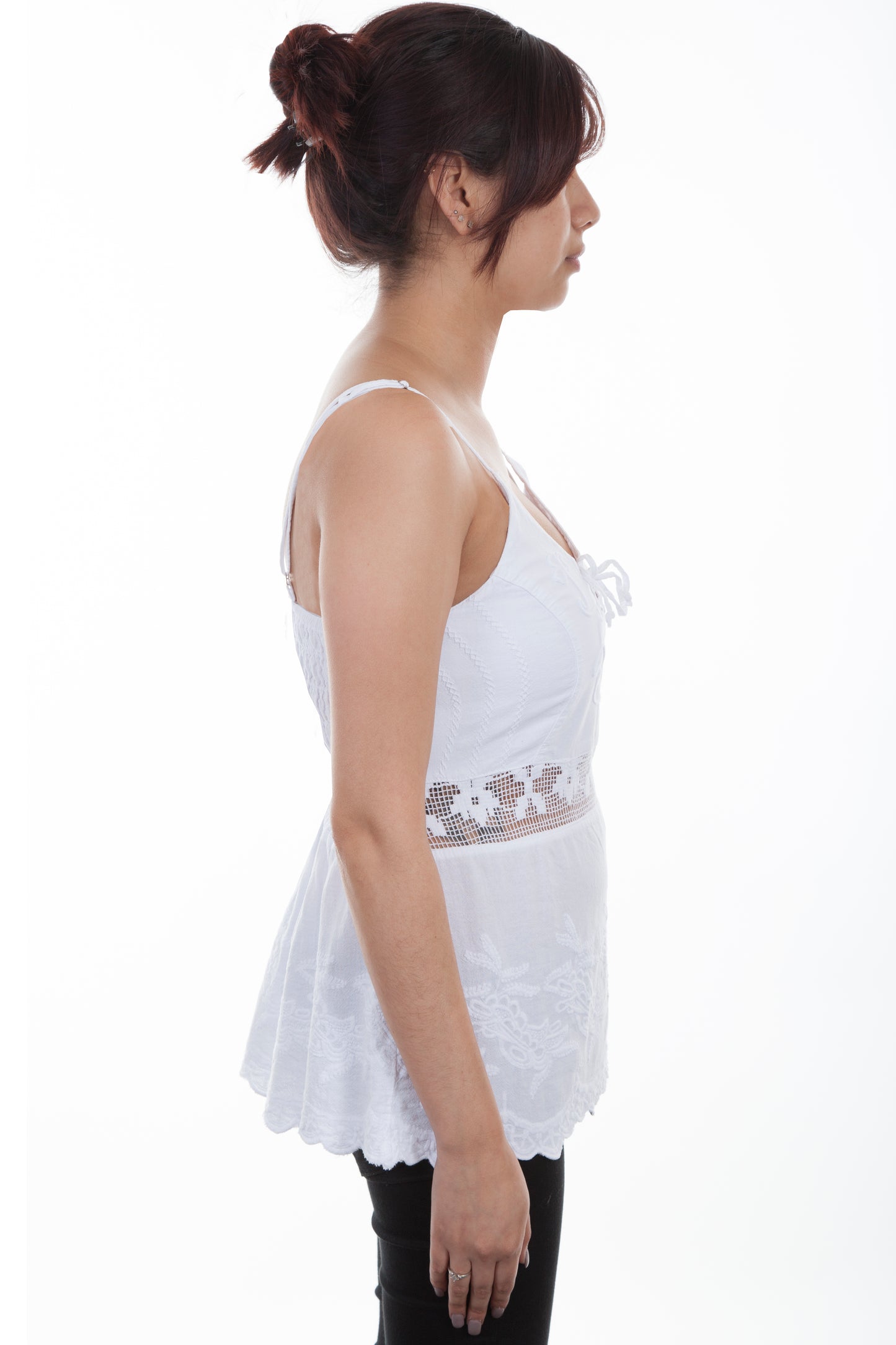 Scully Cantina Women's Spaghetti Strap Cami in White