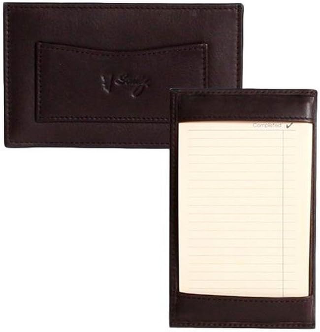 Scully Soft Plonge Leather Jotter Notebook