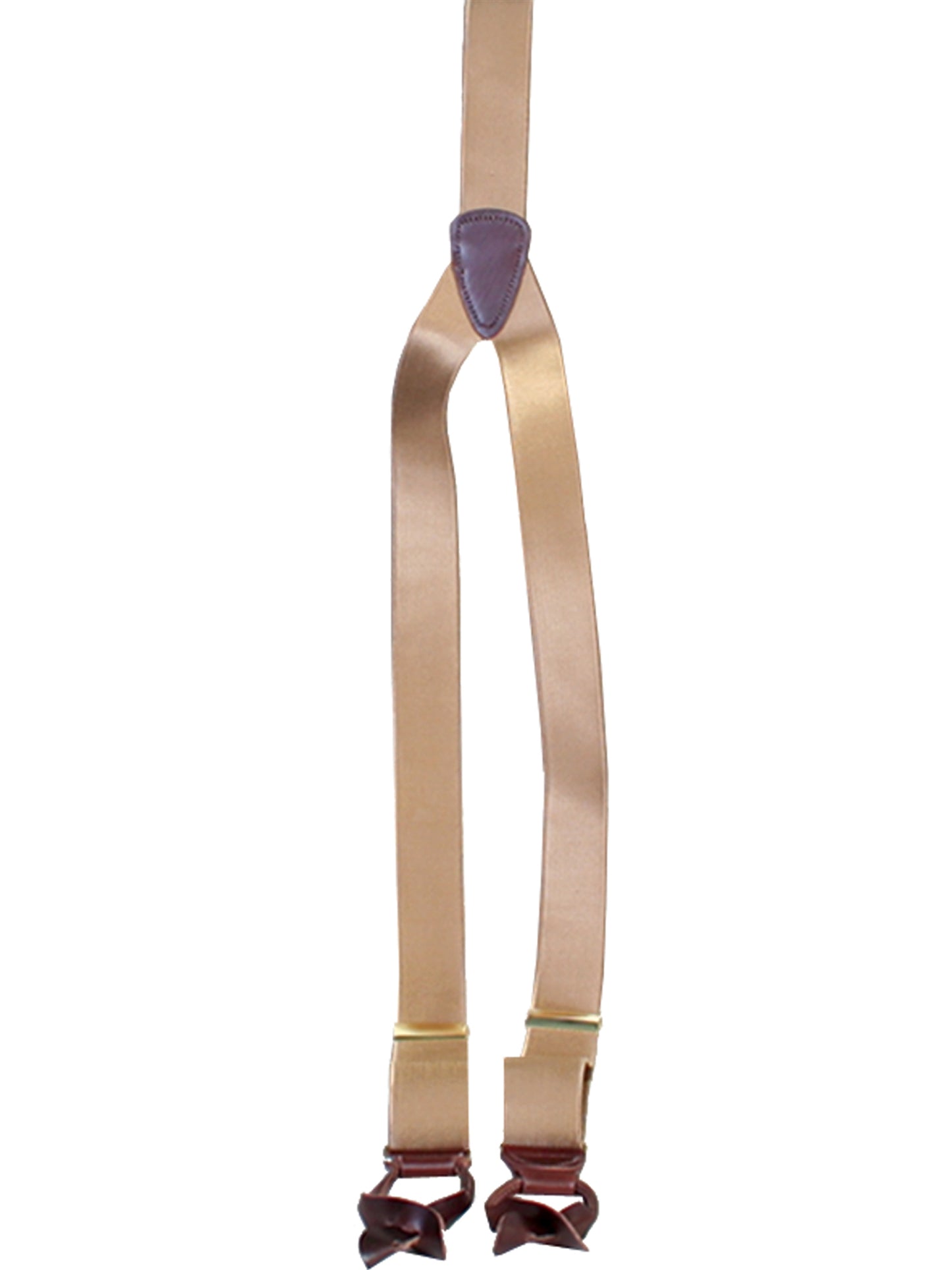 Scully RangeWear Men's French Silk Y-Back Suspender in Khaki