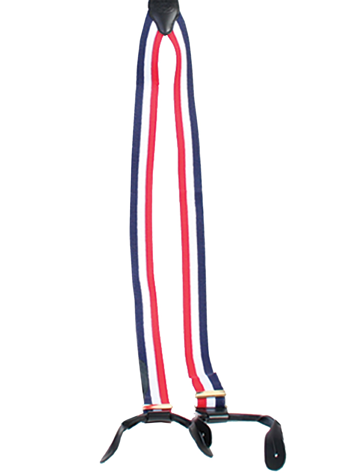 Scully RangeWear Women's Ladies Red/wht/blue Elastic Suspende in Striped Red, White, & Blue