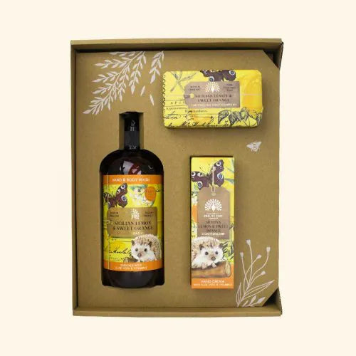The English Soap Company Anniversary Edition Hand and Body Soap and Lotion Gift Set