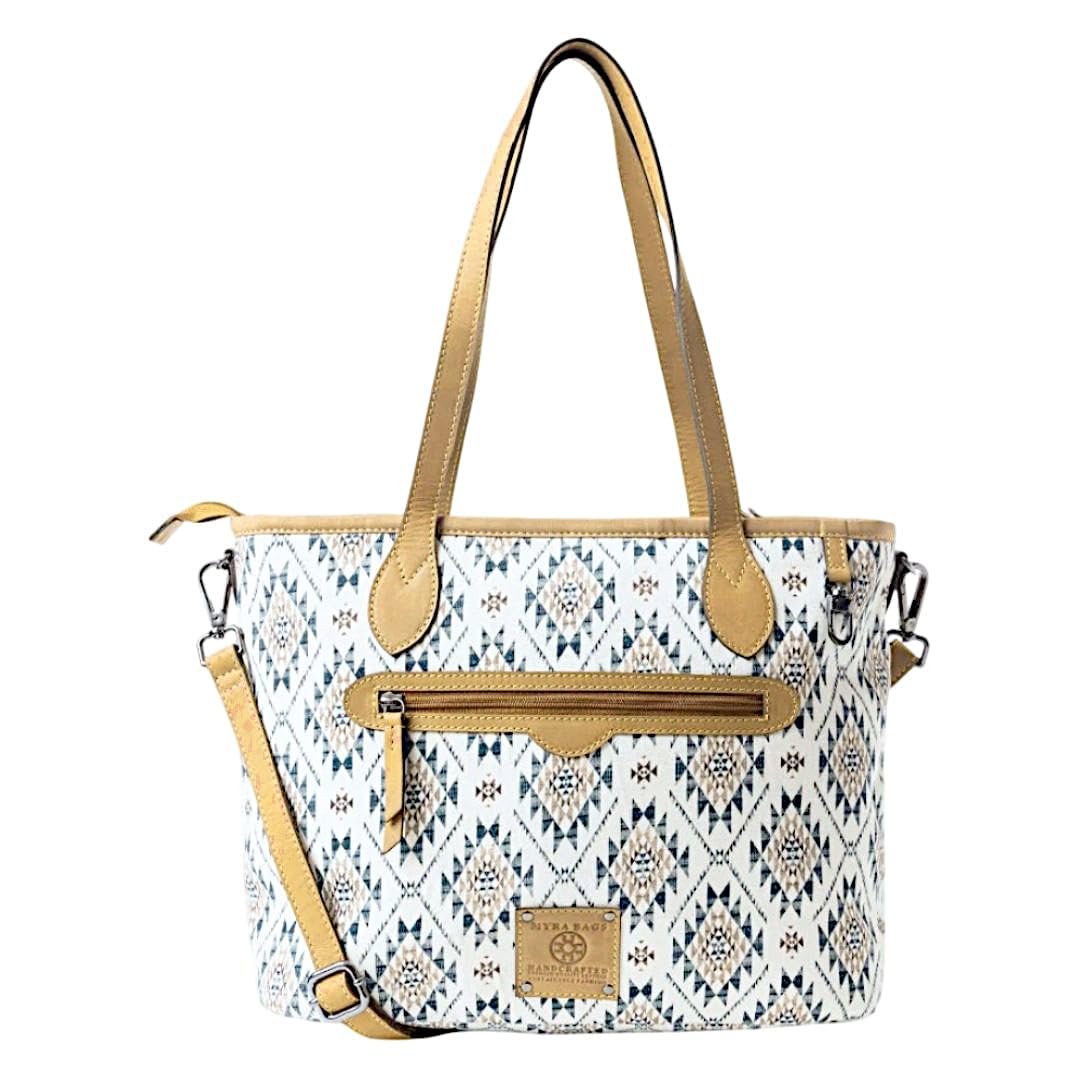 Myra Bag Western Women's Tote Bag Boho Diamond Aztec Crossbody Handbag New