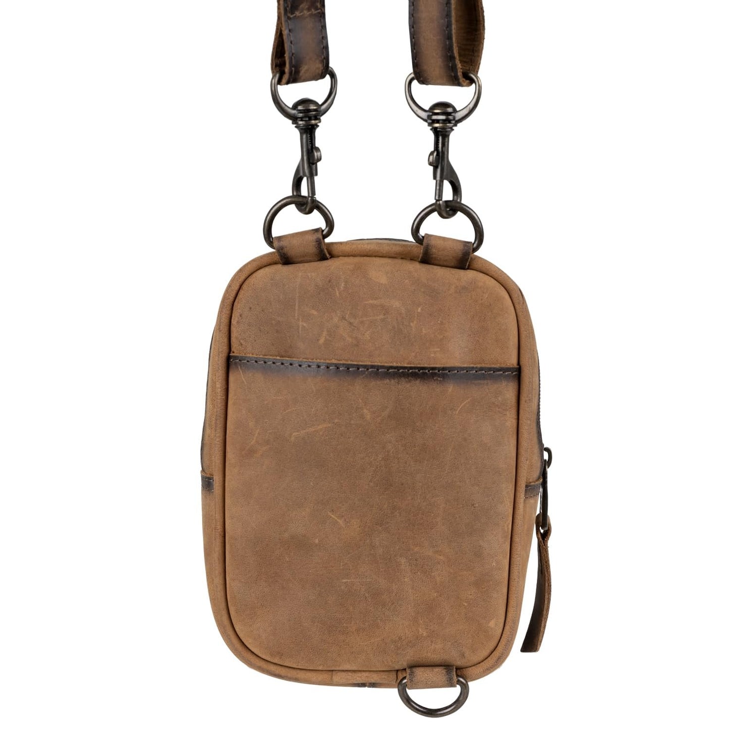 STS Ranchwear Womens Auzlyn Cowhide/Tan Leather Crossbody Bag