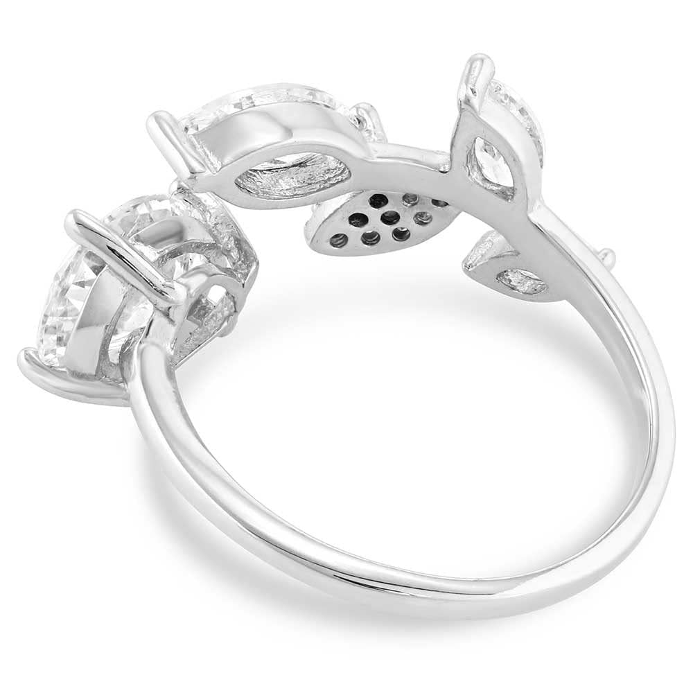 Montana Silversmiths It's Possible Crystal Open Ring