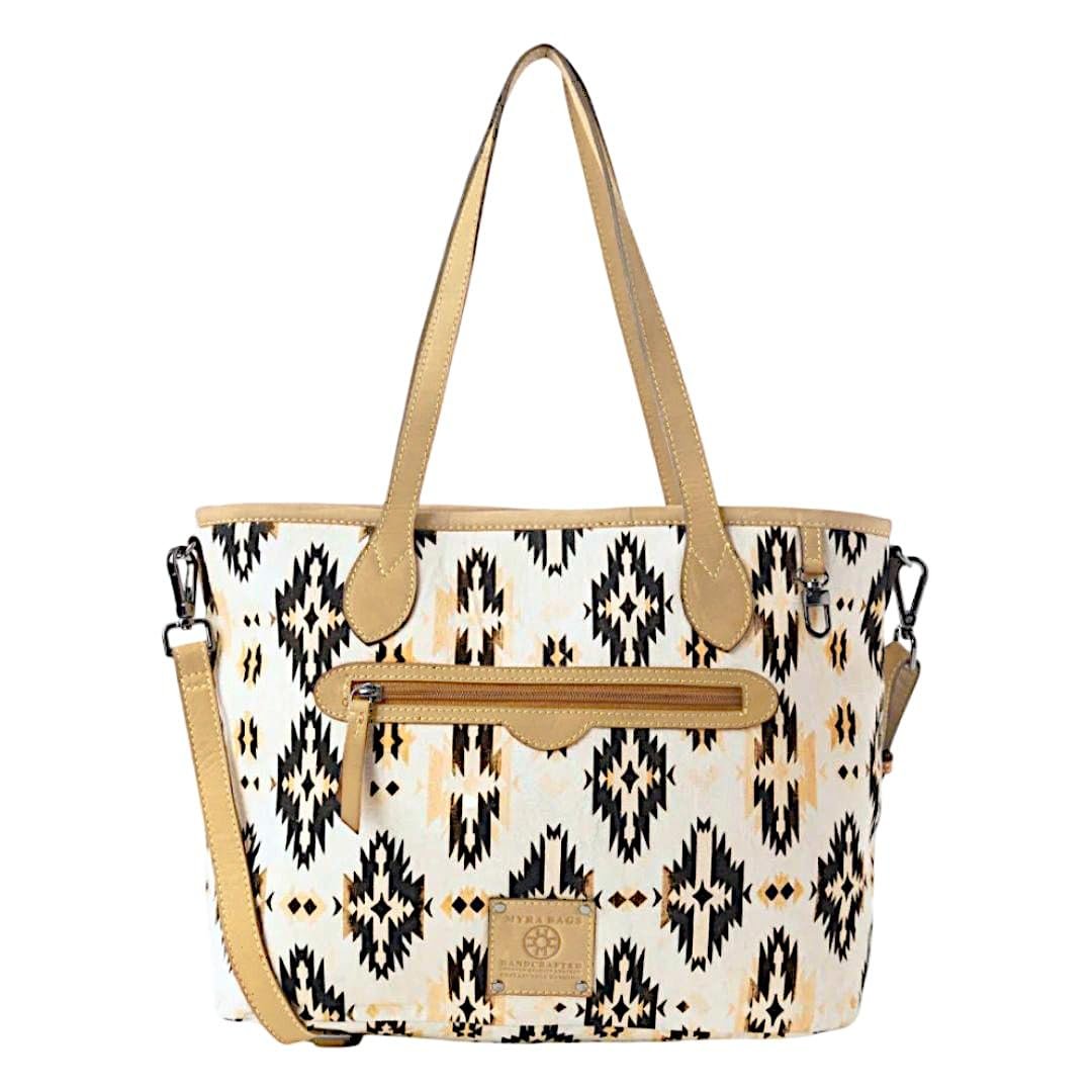 Myra Bag Western Women's Tote Bag Boho Diamond Aztec Crossbody Handbag New