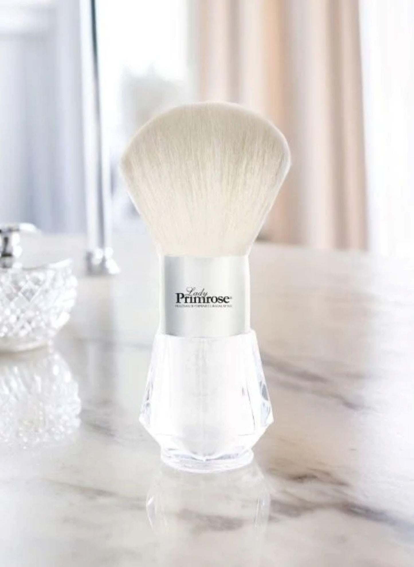 Lady Primrose Tryst Deluxe Body Brush with Dusting Silk