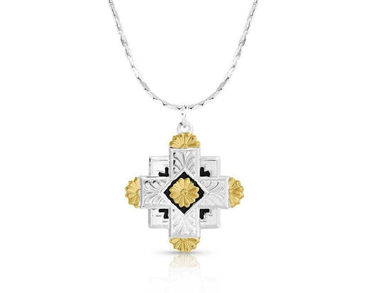 Montana Silversmiths Western Lifestyle Women's Cross Necklace (Promise Montana Legacy)