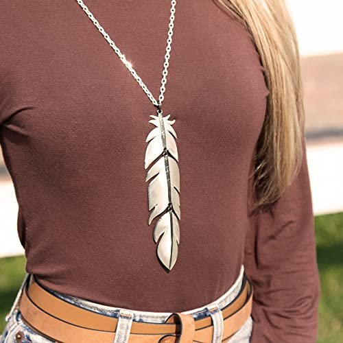 Montana Silversmiths Midnight Magic Feather Necklace