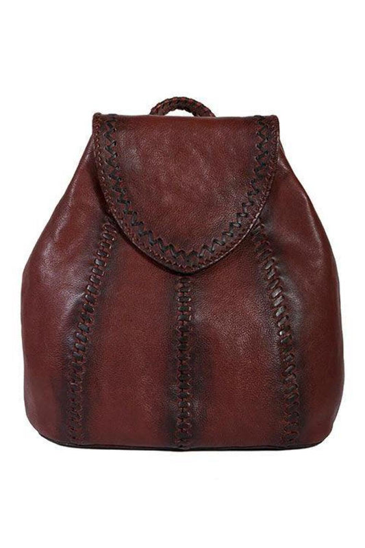 Scully Women's Whip Stitch Leather Backpack