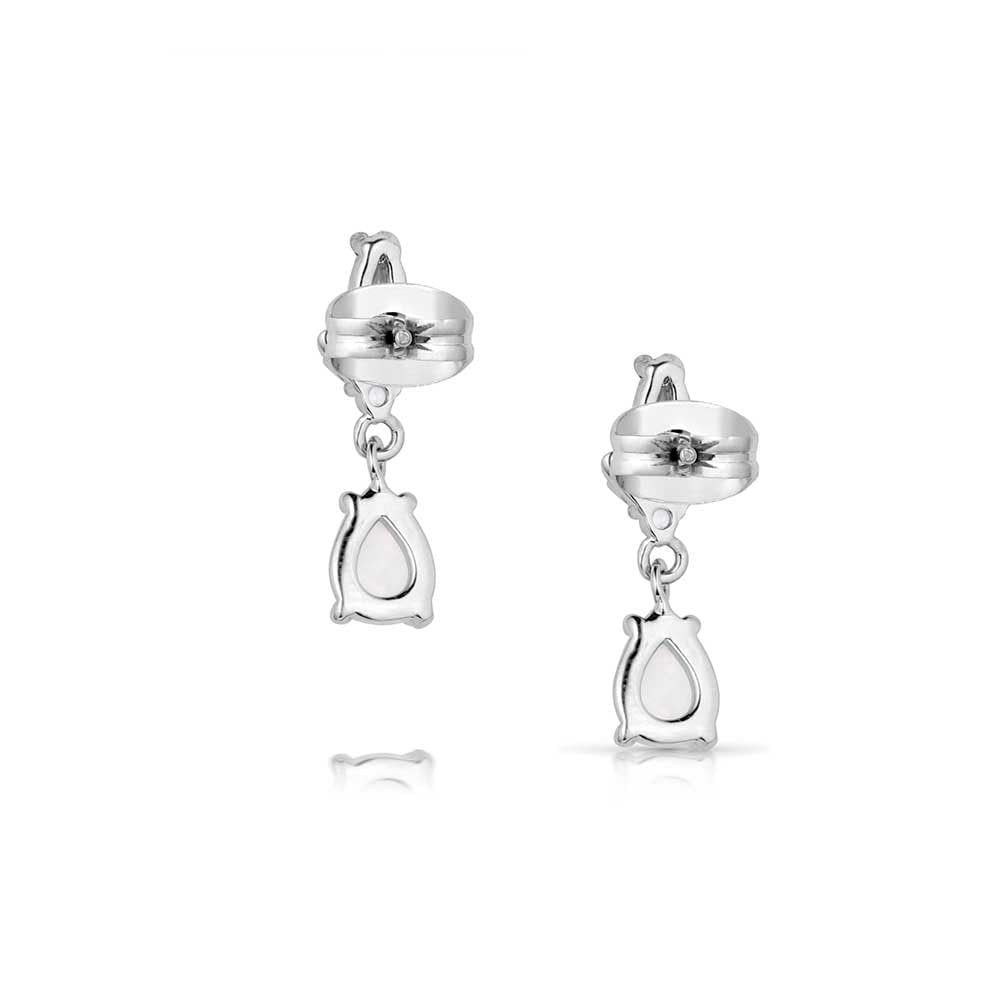 Montana Silversmiths Elegant Harmony White Opal Earrings - ER5772