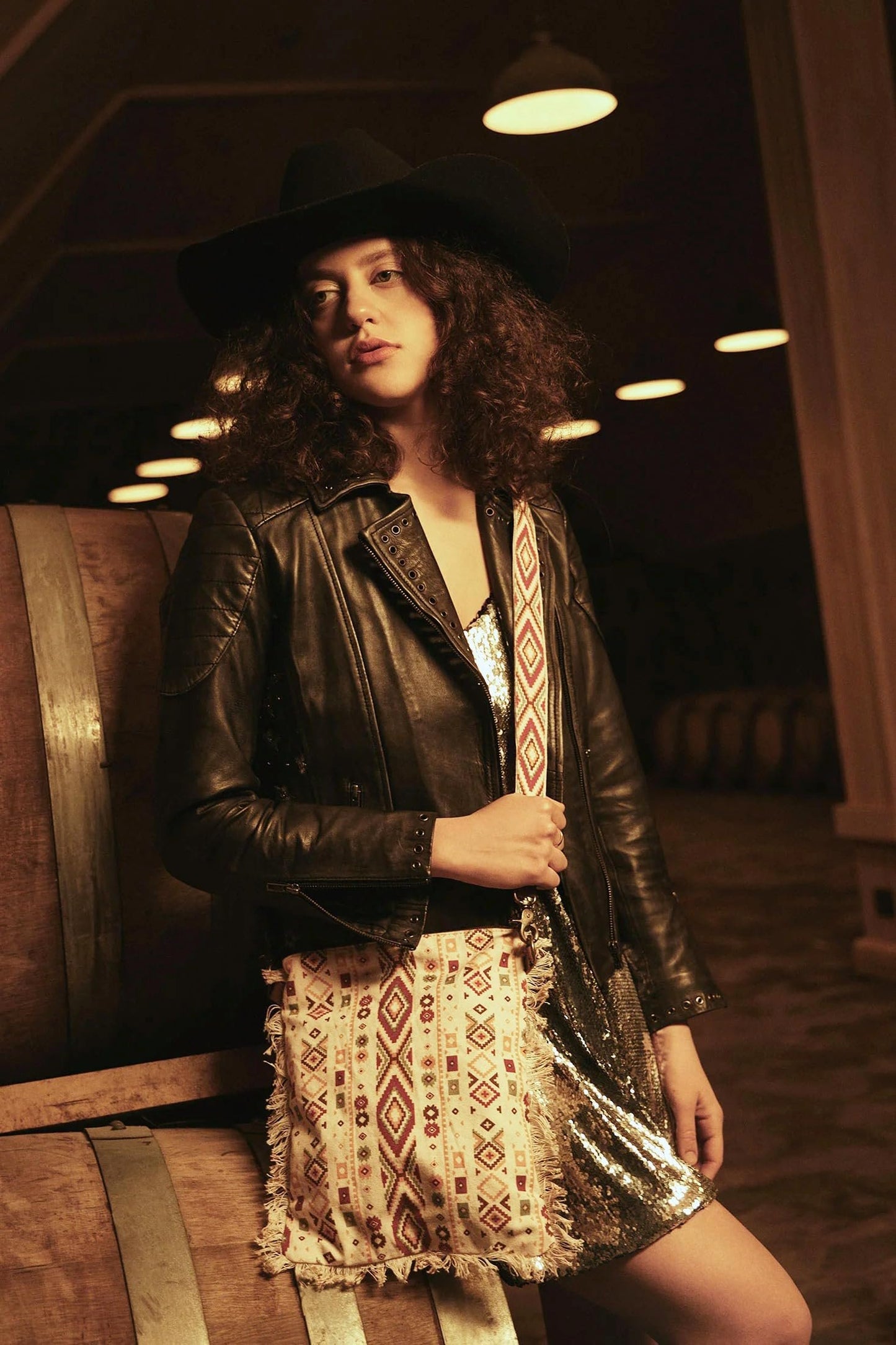 Myra Bag Women's Boho Aztec Crossbody Bag Southwestern Aztec Shoulder Purse New