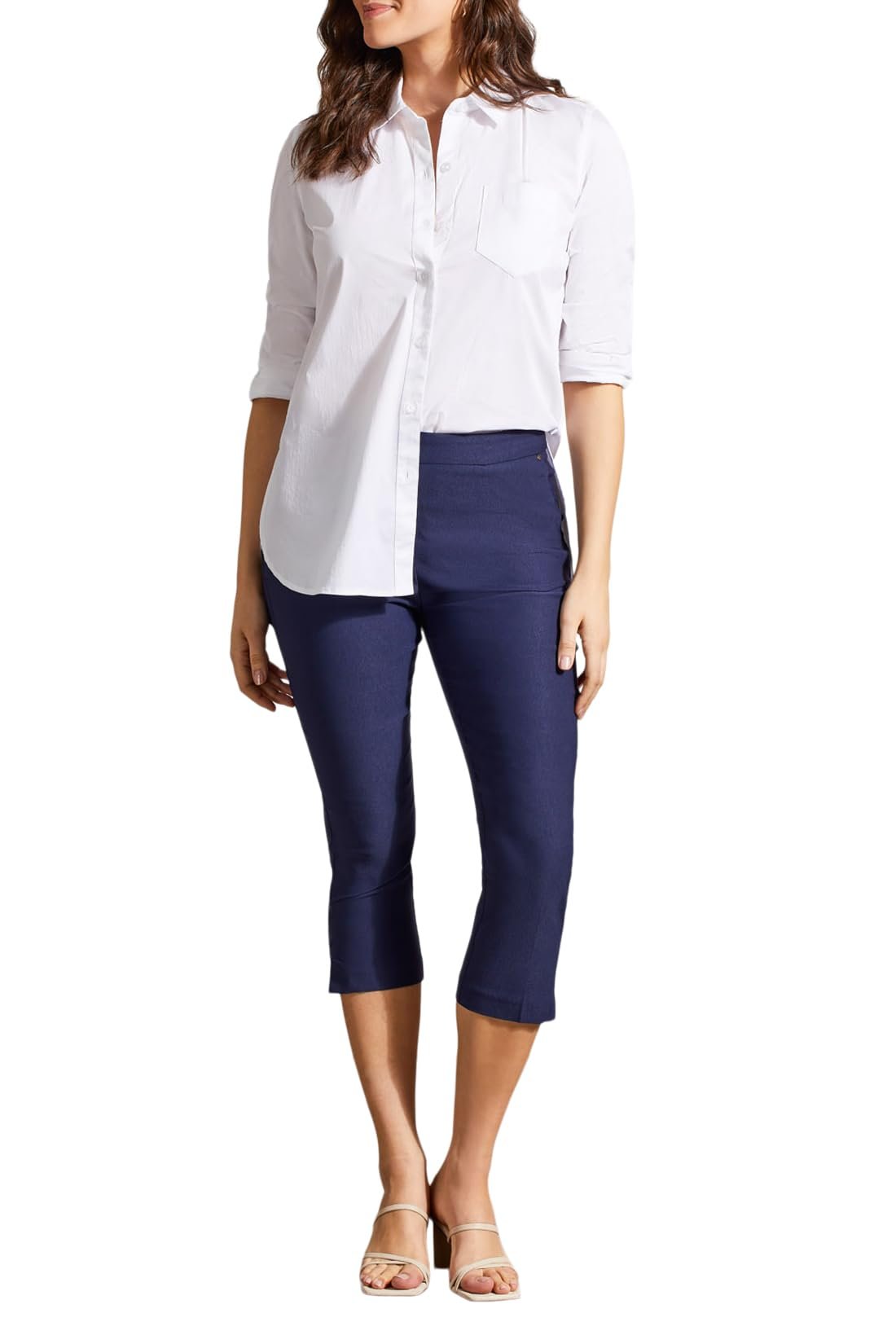 Tribal Women's Performance Stretch Slimming Capris