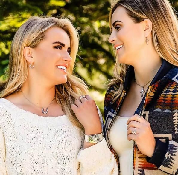 Montana Silversmiths Heartfelt Luck Horseshoe Earrings