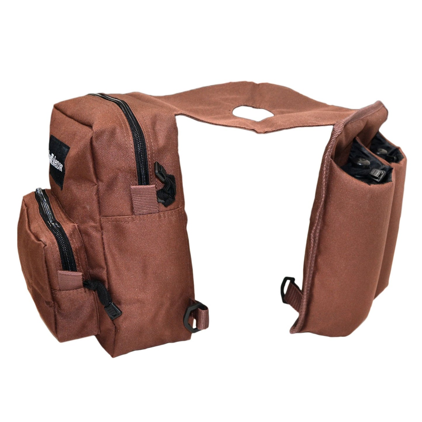 AHE American Heritage Equine 600 D Poly Horn Bag with 2 Water Bottles (More Colors Available)