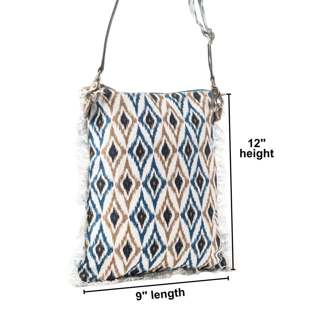 Myra Bag Women's Boho Aztec Crossbody Bag Southwestern Aztec Shoulder Purse New