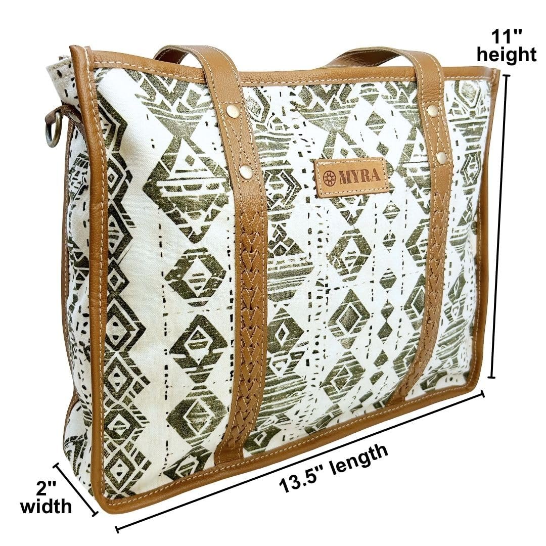 Myra Bag Women's Boho Conceal Carry Purse Aztec Tote Bag Crossbody New