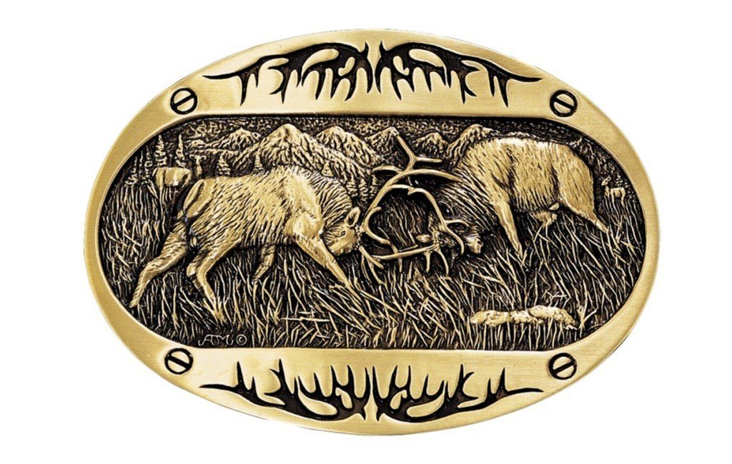 Montana Silversmiths Southwest Collection Attitude Western Belt Buckle