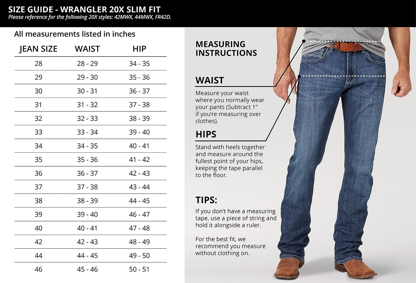Wrangler Men's 20X No. 42 Vintage Bootcut Jeans