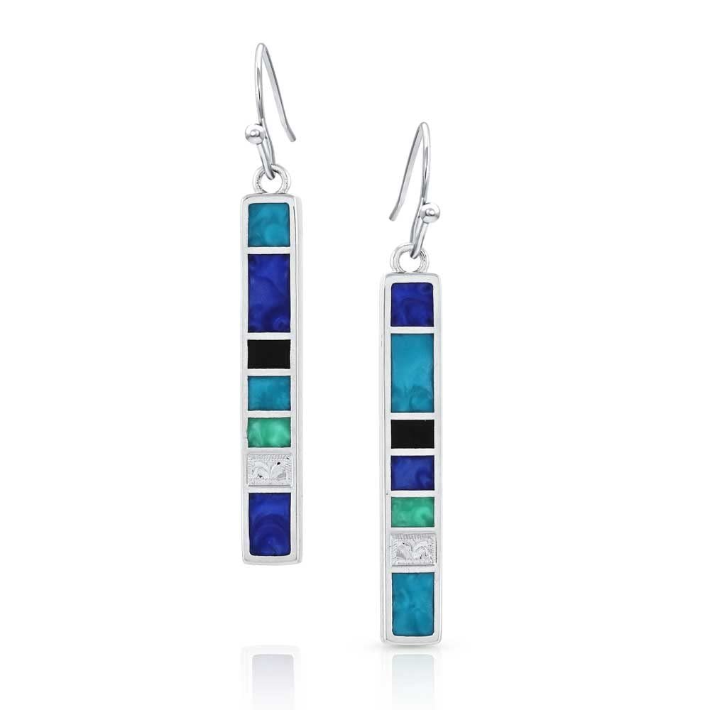 Montana Silversmiths American Legends Series Earrings (Bar)