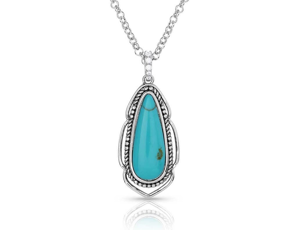 Montana Silversmiths Radiant Western Skies Turquoise Necklace - NC5721