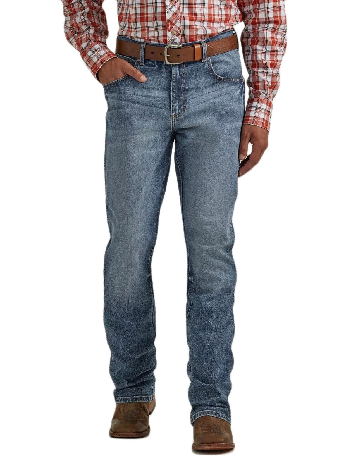 WRANGLER Retro Slim Bootcut - Mens Jeans Brown
