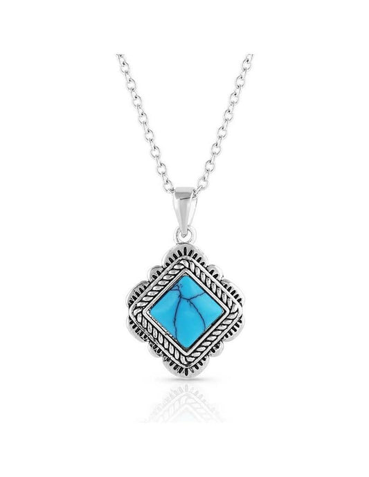 Montana Silversmiths Western Lifestyle Turquoise Necklace (Infinite Sky)