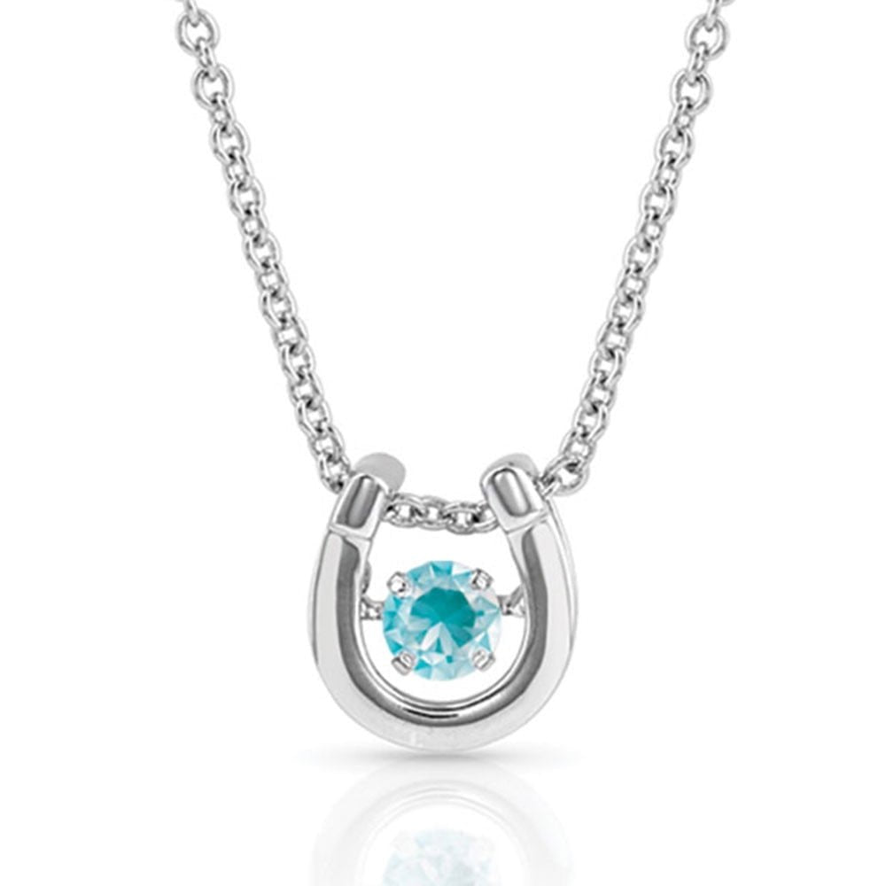 Montana Silversmiths Birthstone Turquoise December - Accessories Jewelry Necklace - Nc4742-Dec