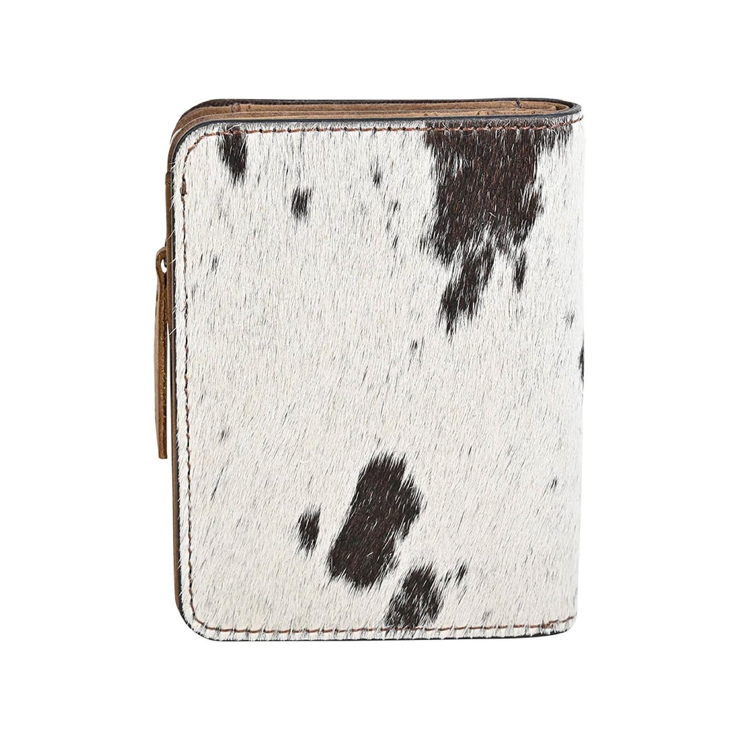 STS Ranchwear Womens Soni Distressed Brown Cowhide Zip Around Wallet