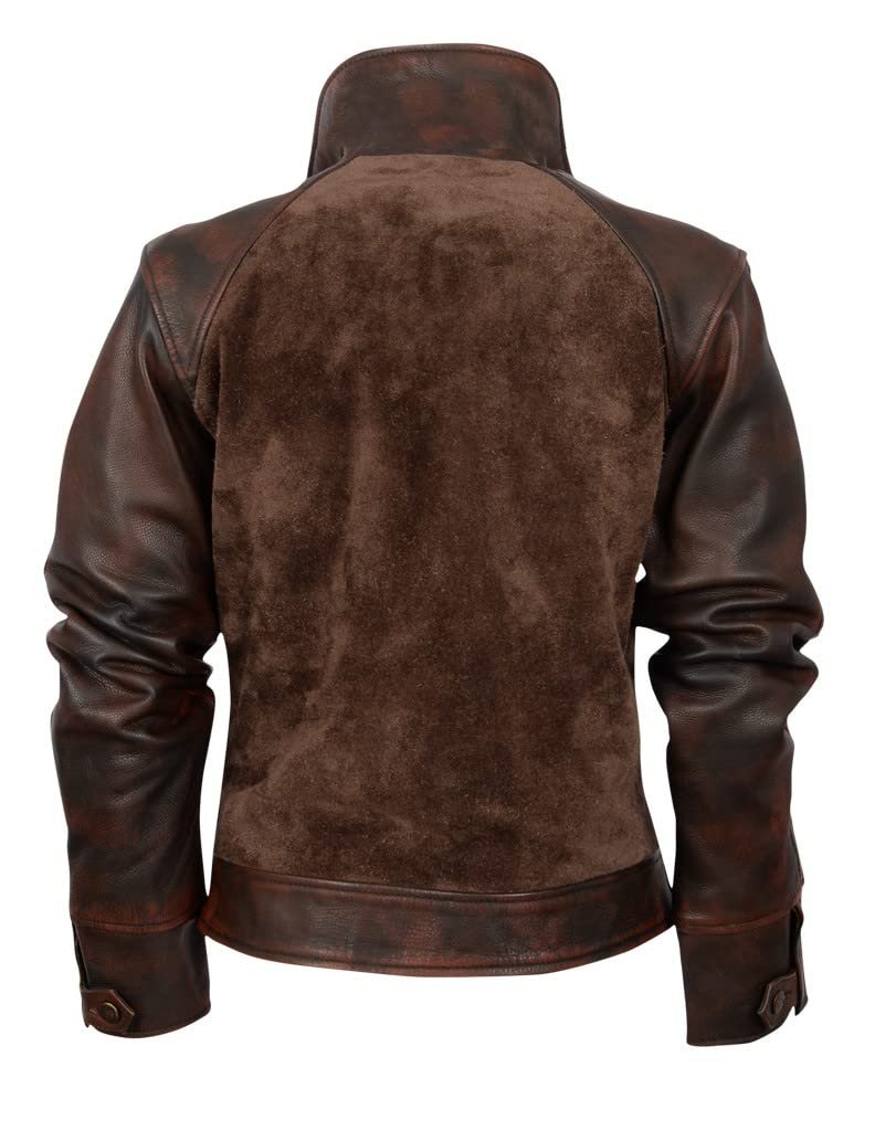 STS Ranchwear Womens The Vanity Cherry Chocolate Leather Jacket S