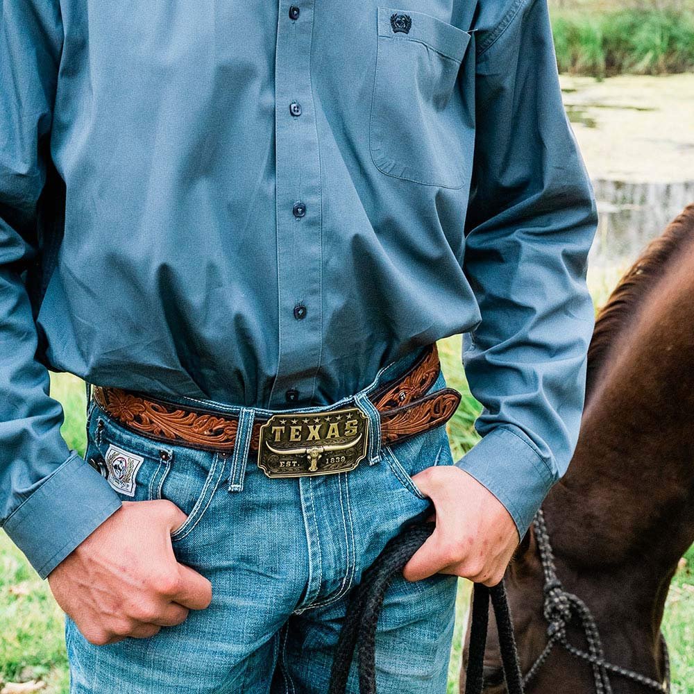 Montana Silversmiths Southwest Collection Attitude Western Belt Buckle