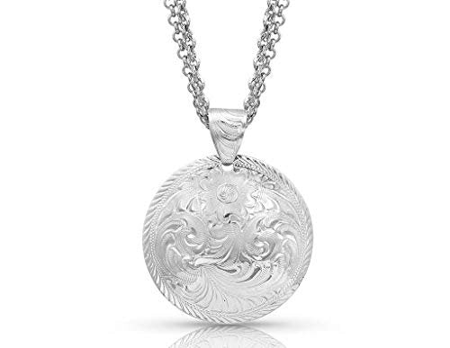 Montana Silversmiths Western Lifestyle Women's USA Made Necklace (Classic Beauty Concho)