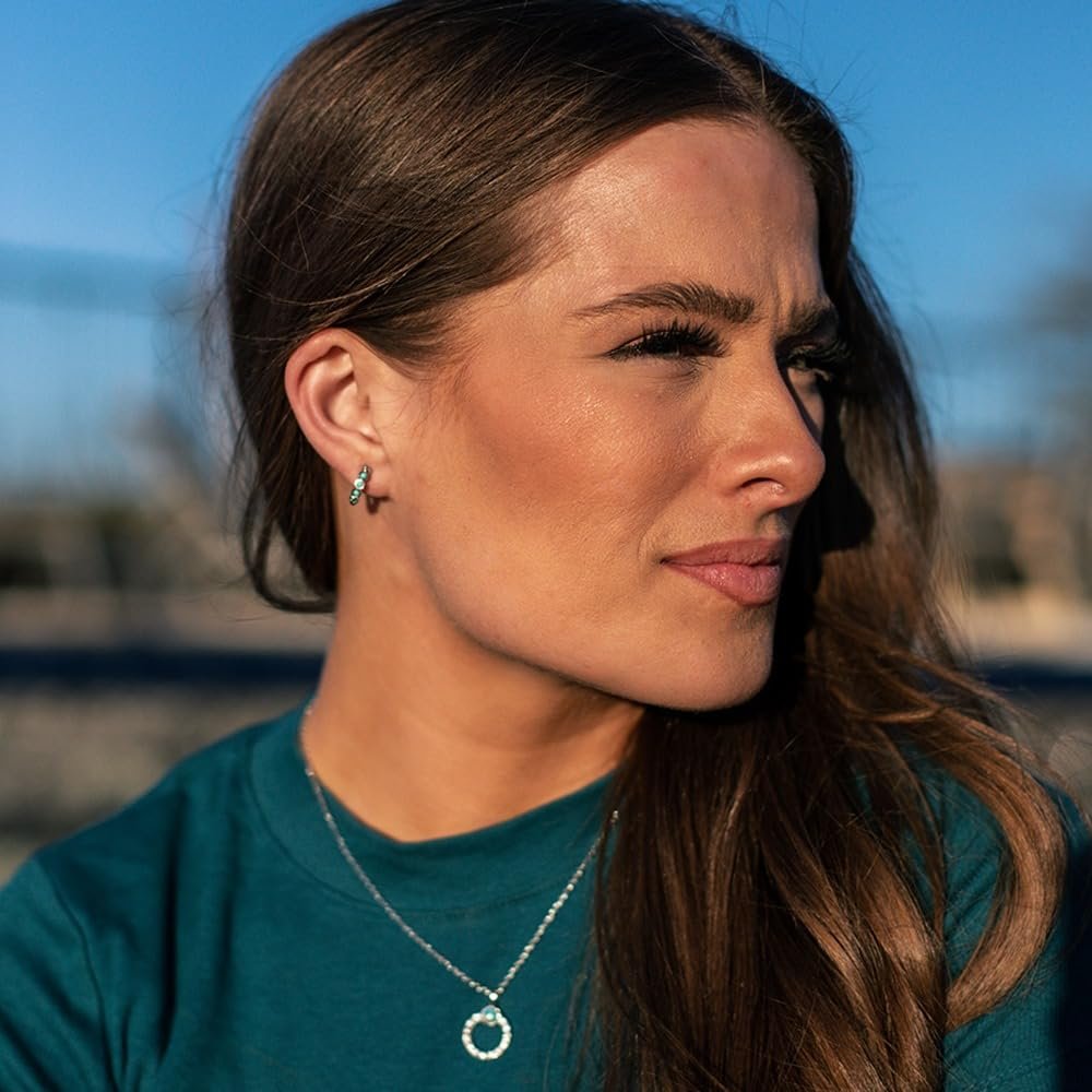 Montana Silversmiths Western Lifestyle Turquoise Necklace (Turquoise Tranquility)