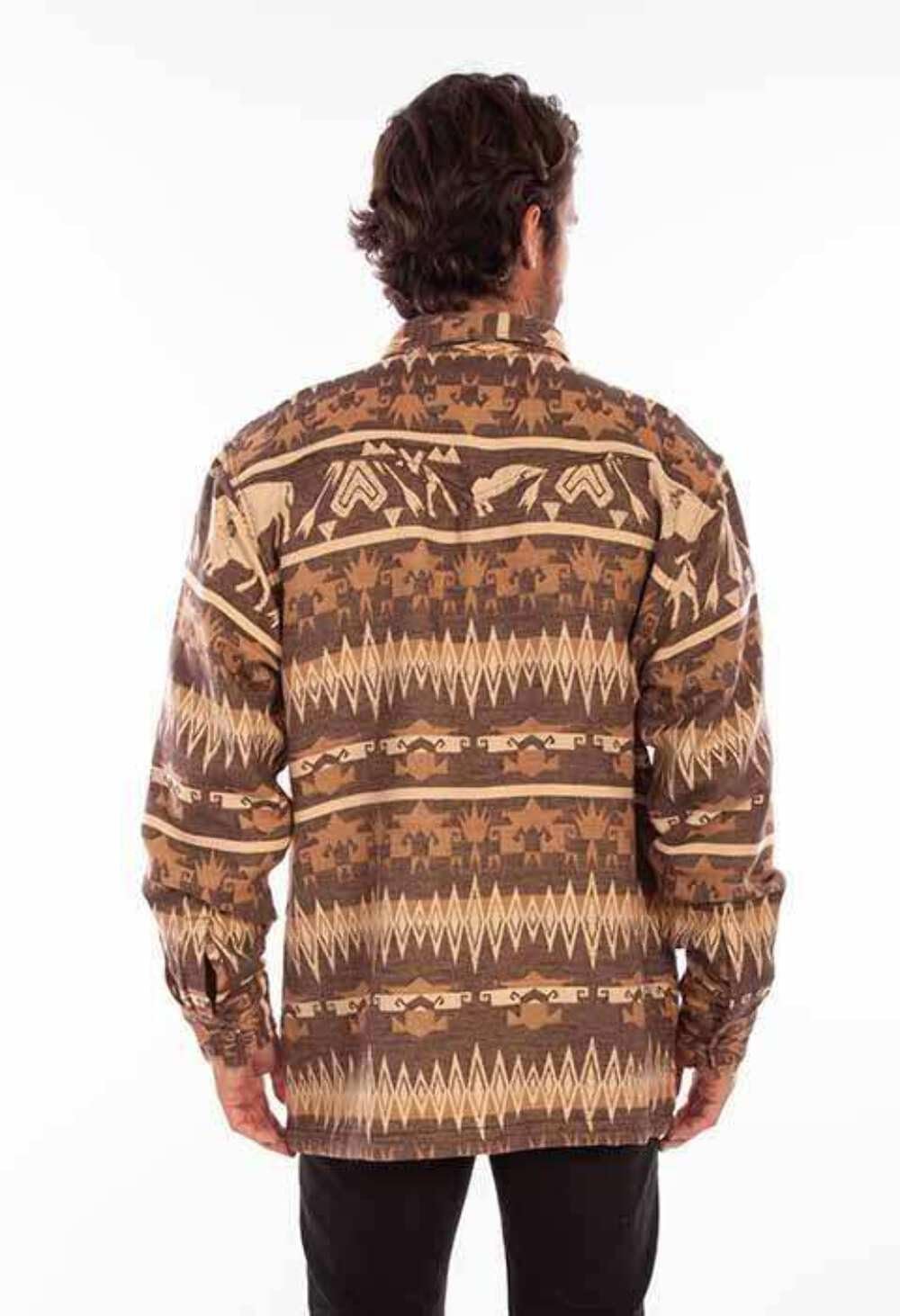 5336 Scully Men's Buffalo Shirt Jacket