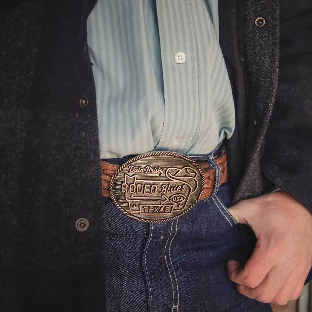 Montana Silversmiths Officially Licensed Dale Brisby Rodeo Western Belt Buckle