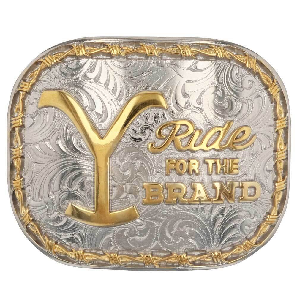 Montana Silversmiths For the Brand Yellowstone Attitude Buckle