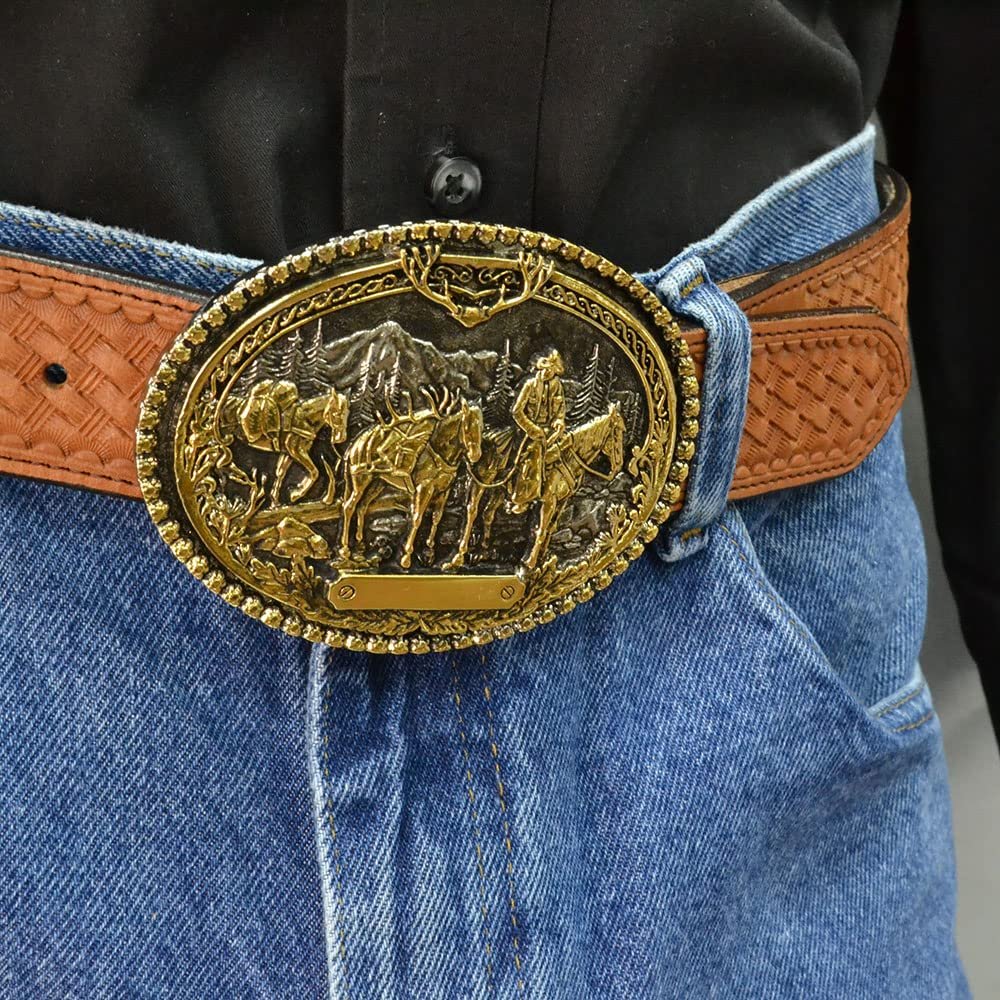 Montana Silversmiths Silver Belt Buckle