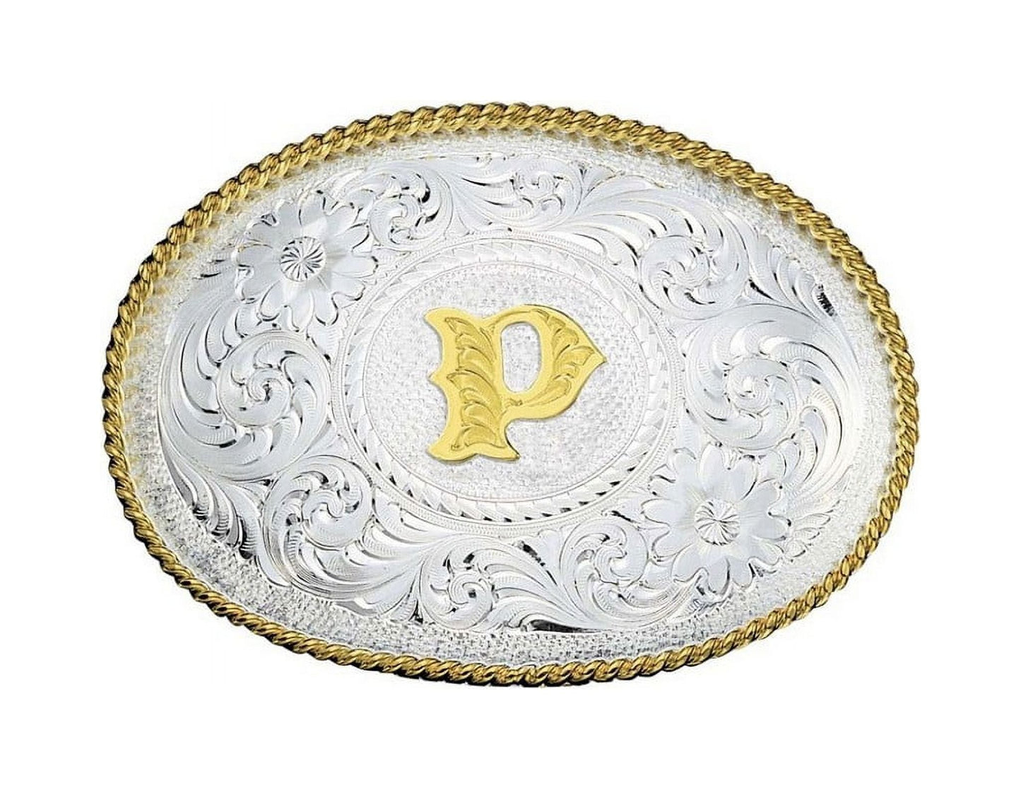 Montana Silversmiths Medium Initial Buckle