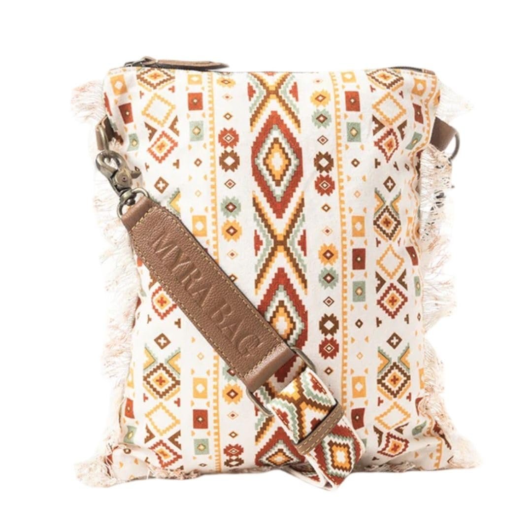 Myra Bag Women's Boho Aztec Crossbody Bag Southwestern Aztec Shoulder Purse New